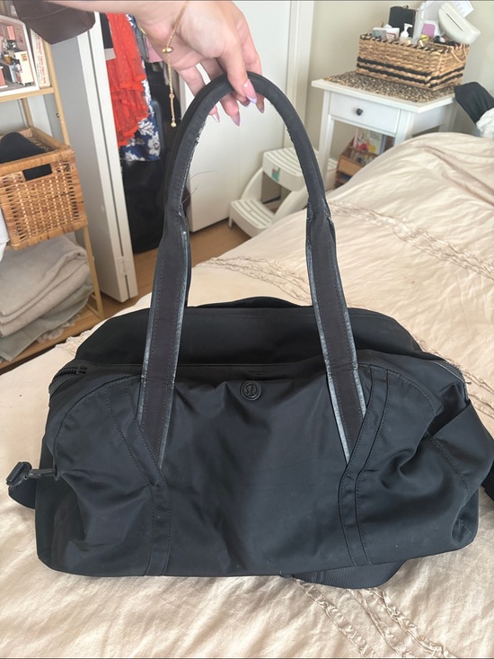 lululemon athletica Other - lululemon athletica Black Duffel Tote
